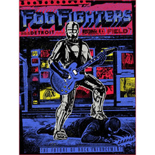 Foo Fighters Detroit Michigan At Ford Field August 6 2026 Poster picture