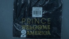 PRINCE  OFFICIAL WELCOME 2 AMERICA SHIRT GRAPHIC T-SHIRT BLACK MEDIUM SEALED NEW picture