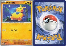 MAKUHITA 112/193 COMMON PALDEA EVOLVED POKEMON NEAR MINT picture