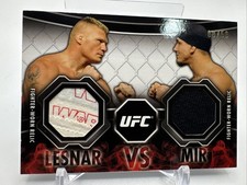 Brock Lesnar 2013 Dual Relic 8/50 UFC- 5463 (Read Des picture