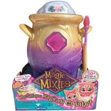 Magic Mixies Cauldron Interactive Misting Toy Purple Plush 50+ Sounds picture