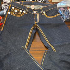 #513 vintage Y2K True Religion Billy Super QT World Tour Mens Straight 36x30 picture