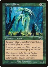 Quick Sliver (136) ( NM) Legions MTG LGN picture
