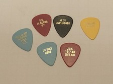 Eric Clapton Original Guitar Picks, 6 Total picture