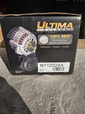 Ultima Select alternator with part number N112024A. Remanufactured picture