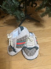 Sneaker Slippers gucci inspired unisex for adults size 5-11 Rubber Sole 🚀 Fast picture