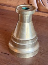 Arts And Crafts Cast Brass Candlestick - Antique dated 1909 picture