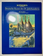 Sotheby’s Auction Catalog German Art 20th Century 1987 Deutsche Kunst Pechstein picture
