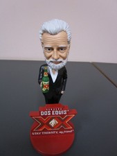 Dos Equis Jonathan Goldsmith Most Interesting Man Bobblehead 7” Bar Display picture