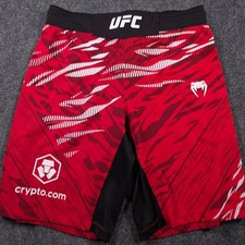 UFC Fusion by Venum Authentic Fight Night Short Mens S Red MMA Compression picture