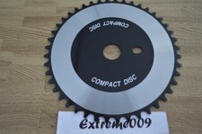 Compact Disc CD ChainRing 44t Silver Black BMX Cruiser Road Bike Sprocket picture