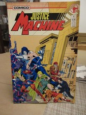 JUSTICE MACHINE 1 Comic Book---January 1987 (Comico) picture