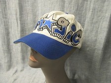 Vintage RARE 90’s Graffiti Orlando Magic NBA Snapback Cap Hat White Blue picture