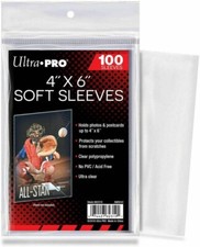 Ultra PRO 4 x 6 Soft Sleeves 100 200 300 400 500 1000 2500 5000 10000 picture