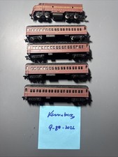 Bachmann N Scale Pennsylvania #9710 Tested And Working + (4) 4311 Coaches C001 picture