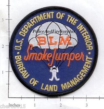 United States - US Dept Interior Land Management Forest Fire Patch Smokejumper picture