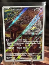 Pokémon Drowzee 210/198 Illustration Rare Full Art Holo Scarlet & Violet picture