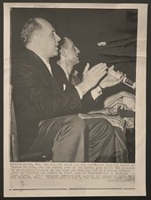 1960 Photo-Red Auerbach 1000th Career Coaching Game & Bob Cousy Boston Celtics picture