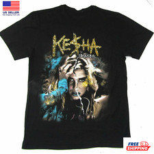 Kesha Keha Cannibal Get Sleazy 2011 Tour Black Unisex T-Shirt S-5XL picture