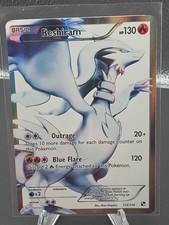 Pokémon TCG Reshiram Black White Holo Full Art Ultra Rare Card 113/114 NM/LP picture