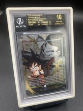 Dragon Ball Super Fusion World Son Goku Energy Marker BGS 10 Black Label POP 1 picture