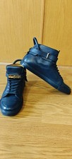 Buscemi 100MM leather Sneakers Blue Size 14 / 47 Men picture