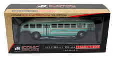 Iconic Replicas 87-0374 1952 Brill CD-44 Bus DC Transit 1:87 HO Mint/ Box picture