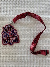 RUSH Fifty Something Tour VIP Pass Fabric Embroidered Patch Cloth Pass Lanyard picture