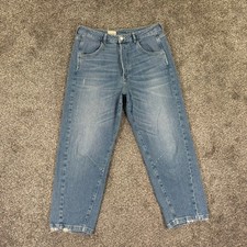 Pilcro and the Letterpress High Rise Straight Leg Jeans Womens 31 Medium Wash picture