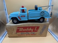 Toy Vintage Buddy L Pressed Steel Tow Truck Wrecker # 2 picture