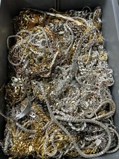Italian 925 Sterling Silver Chains/Bracelets For Repair Repolish Scrap Melt picture