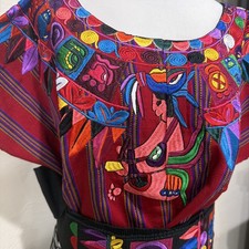 tradicional Guatemala suit traje tipico Women blusa colocha set one size picture