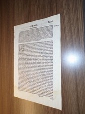 1548/49-The Paraphrases of Erasmus in English-2nd Peter 3 Leaf-Sm. Folio picture