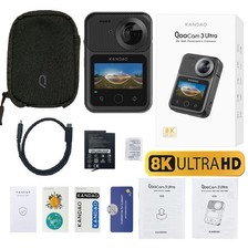 KanDao QooCam 3 ULTRA 8K HDR Video Panoramic 360° Action Camera 96MP Photos GPS picture