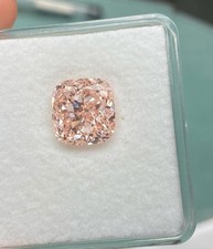 2.Ct Fancy Pink Cushion Cut VVS1 Diamond Premium Quality Loose Gemstone 1Pcs picture