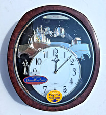 Rhythm 4MH762WS23 Dynamic Wave Sound Magic Motion Wall Clock-NEW OPEN BOX TESTED picture
