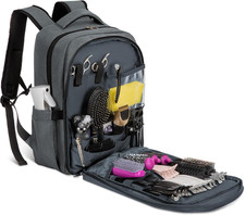 Barber Supplies Bag,Portable Barber Backpack with Insulated Pocket picture