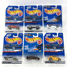 Hot Wheels 90s 00s NIP Lot 6 Classic Vintage Collectible Cars New Unopened Box picture