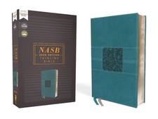 Nasb, Thinline Bible, Leathersoft, Teal, Red Letter Edition, 2020 Text,... picture