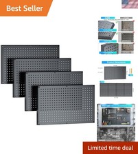 Versatile 4-Pack Metal Pegboard Set 32