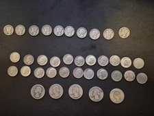 $4.45 Face Value 90% U.S. Silver Coins - includes 1932D Quarter picture