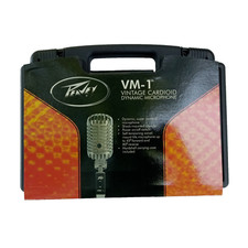 Peavey VM-1 Silver Vintage Metal Super Cardioid Mic Phantom Powered picture
