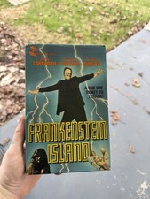 Frankenstein Island Beta Not VHS Rare Big Box Horror Monterey Home Video picture