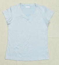 Columbia Omni-Freeze Zero V-Neck T-Shirt Womens Size Small Short Sleeve Athletic picture