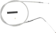 [OPEN BOX] Drag Specialties Stainless Braided Idle Cable - 43-1/2