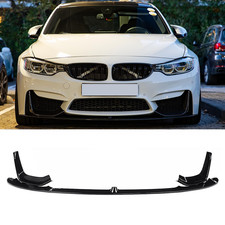 For BMW F80 M3 F82 F83 M4 14-20 Front Bumper Lip Splitter MP Style Glossy Black picture