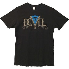 Men's Korn J. Devil Dripping Logo T-shirt Medium Black picture