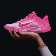 Nike A'ja Wilson A'One Pink A'ura GS Size 4Y/4.5Y HF7001-600/FZ8605-601 picture