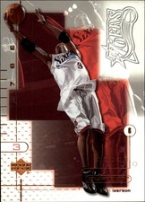 2001-02 Upper Deck Ovation #64 Allen Iverson - BSK picture
