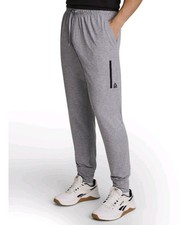 Reebok Men's M Sweatpants Grey Heather Legacy Jogger Pants Stretch Slim Fit (HG) picture